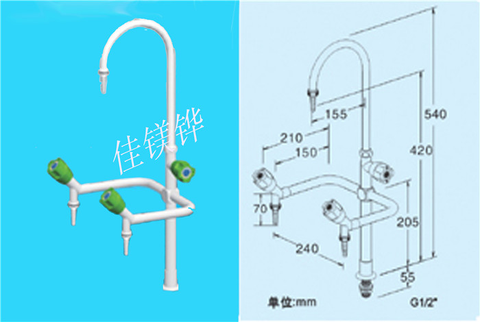 實(shí)驗(yàn)室專(zhuān)用三口水龍頭-04
